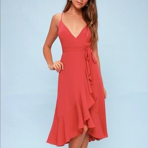 Lulus wrap dress